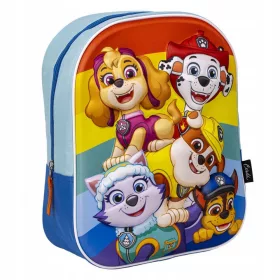    Zaino asilo monoscomparto Paw Patrol Cerda, ragazzi, ragazze, Sfumature di blu, Multicolore