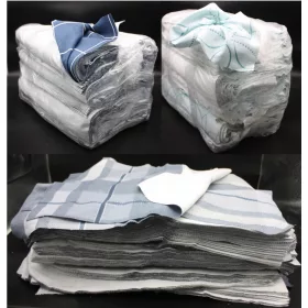 FLANELLA DI COTONE PULIZIA, PANNI COTONE, TAGLIO, 10KG