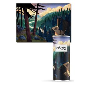    Muno Puzzle 2000 el "Forest Retreat" di Michał Adamiec tubo decorativo