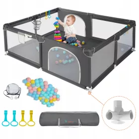  PENSIONE PER BAMBINI PISCINA A SECCO PARCO GIOCHI 160X160CM