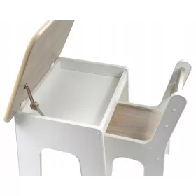  Tavolo e sedia KidsMebel K2, bianco e blu