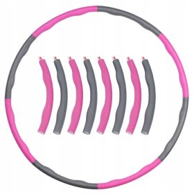    Hula Hoop Per Esercizi Fitness 70-90cm Rassodante con borchie