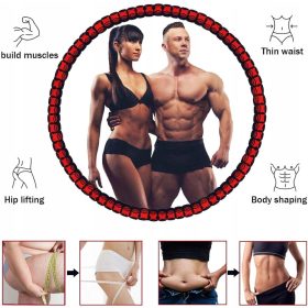  Hula hoop TvvaaFog 88 cm rosso