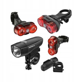    Luci per bicicletta Nexelo L177005NEX batteria + Luci per bicicletta Nexelo Nex batteria da 70 lm