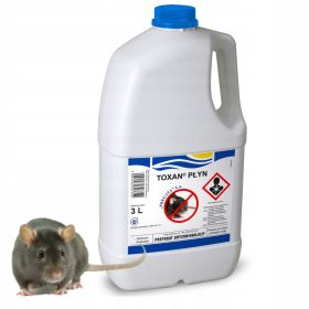    Fregata liquido contro topi e ratti - TOXAN 3L VELENO FORTE TOPI RATTI BROMADIOLONE