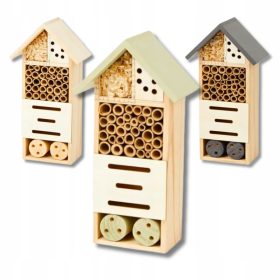    CASA DEGLI INSETTI Hotel degli insetti Nido per insetti Alimentatore per api ECO