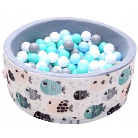    Piscina di palline a secco da 200 palline per bambini con palline 80x30 WELOX