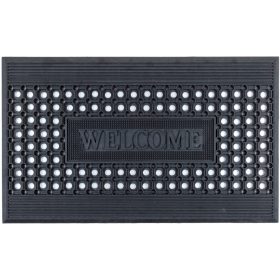    Zerbino d'ingresso in gomma, zerbino esterno grande, 45x75 cm
