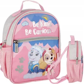    Zaino asilo monoscomparto Paw Patrol Starpak per bambine Sfumature di rosa, Sfumature di grigio e argento