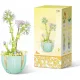  FIORI blocchi, mazzo di fiori in vaso Fiori eterni fai da te 269 pz. 2087