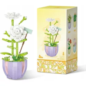    FIORI blocchi, mazzo di fiori in vaso Fiori eterni fai da te 305 pz. 2088