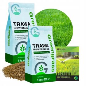    Erba decorativa, miscela di erba, per zone asciutte, giardino GreenTrade 400 m² 10 kg