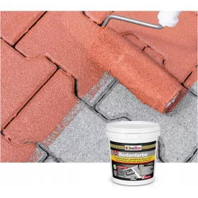   Vernice stradale per cubetti di cemento, legno, metallo, universale, 7 kg - MATTONE
