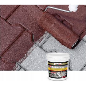   Vernice stradale per cubetti di cemento, legno, metallo, universale, 12 kg - MARRONE