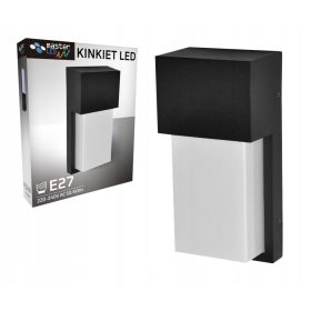  Lampada da parete da giardino Masterled nera E27 40 W