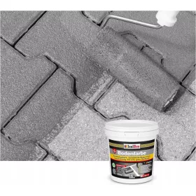   Vernice stradale per calcestruzzo, legno, cubi di metallo, universale, 12 kg - GRIGIO SCURO