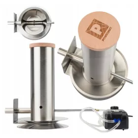  Affumicatoio in metallo Powermat