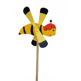  MULINO A VENTO in legno spaventapasseri APE WASP