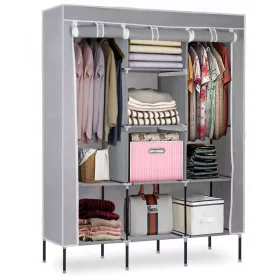    Armadio Massido 680001 135 x 170 x 45 cm tonalità del grigio