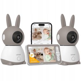  Baby monitor elettronico ieGeek bianco