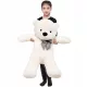  Teck mascotte orsacchiotto bianco 100 cm