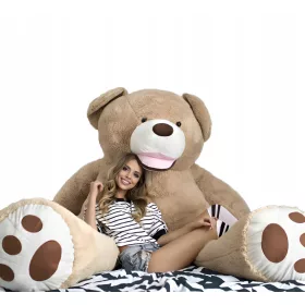    GRANDE ORSACCHIOTTO Giocattolo mascotte Grande orsacchiotto 200 Marrone chiaro #Per regalo