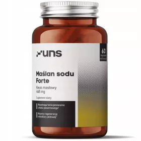   UNS Butirrato di Sodio Forte - 60 Capsule Vegane per il Supporto Digestivo