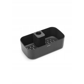    Cestino doccia Brabantia ReNew grigio scuro 7,5 x 24,4 x 13,3 cm