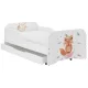  Letto Topolino giocattoli in legno 84 x 164 cm multicolore