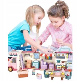    MACCHINA FOTOGRAFICA PER AUTO TURISTICA SET DA CAMPEGGIO FIGURINE MELODIE DA PICNIC DELLA CASA