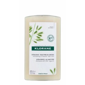   Shampoo Delicato all'Avena Klorane - Ideale per Tutti i Tipi di Capelli, 400 ml