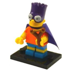   NUOVA figura LEGO I Simpson serie 2 - Bartman - sim031, colsim2-5