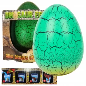    UOVA DI DINOSAURO CHE COVA UN DINOSAURO IN CRESCITA XXL 40 cm