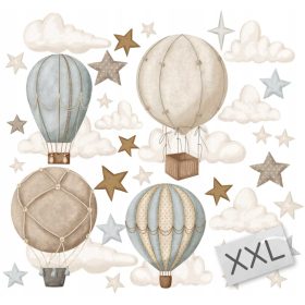    ADESIVI MURALI MOLTO GRANDI PALLONCINI SOGNI PER BAMBINI ADESIVI MURALI