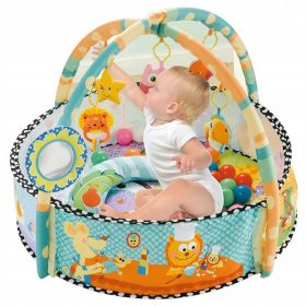    TAPPETINO EDUCATIVO CON SFERE PER NEONATI GRANDE INTERATTIVO SOFT