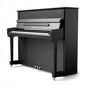    pianoforte acustico Kayserburg Atelier 120 EU, nero lucido + cromo