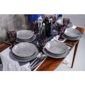   Set Piatti in Porcellana Lubiana per 6 Persone - Eleganza e Funzionalità in 18 Pezzi