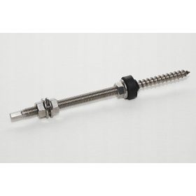 Doppio filetto fotovoltaico M10x200 con guarnizione