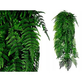    Decorazione artificiale premium di felce verde pendente grande 100 cm