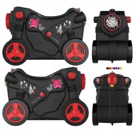    VALIGIA PER BAMBINI BAGAGLI DA VIAGGIO CABINA 3D VEICOLO A MOTORE SEDILE CAVALLO