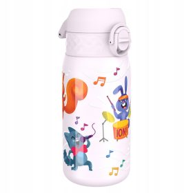    BORRACCIA IN ACCIAIO LEGGERO IN ACCIAIO INOX ANIMALI MUSICISTI ION8 0,4 l