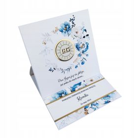    Biglietto d'auguri personalizzato per la COMUNIONE. Ricordo della Prima Comunione