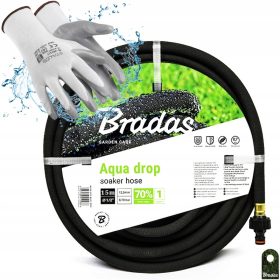    Tubo da giardino Bradas WAD1/2015 15 m + guanti Stalco 47359 taglia 10 - XL 1 paio