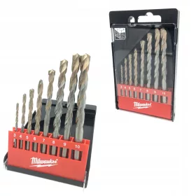    Set di punte per calcestruzzo MILWAUKEE da 8 pezzi cilindrici