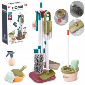    SET PULIZIA PER BAMBINI SECCHIO ASPIRAPOLVERE VERTICALE ACCESSORI MOP XL