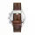  DIESEL DZ4656 cintura in pelle marrone 22 mm originale
