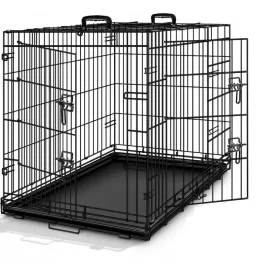    Gabbia Care Life in acciaio verniciato a polvere per cani di piccola taglia 62 x 91 x 70 cm