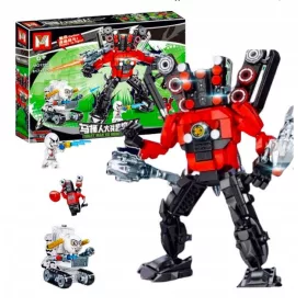    WC SKIBIDI 617ele Titan Speakerman FIGURA CAMERAMAN + VEICOLO