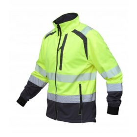   Felpa da lavoro riflettente elastica BoSafety Orlando 2 molte tasche Hi-VIS