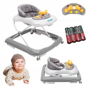    Girello Baby Mix OSK-H888ES-WG + Batteria zinco-carbone Ottano AA (R6) 4 pz.